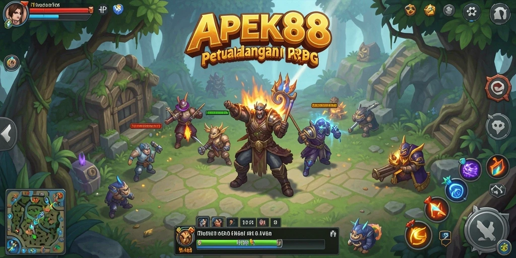 Tampilan gameplay APEK88 yang menggugah selera para penggemar RPG.