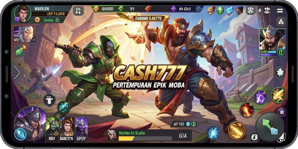 Tampilan gameplay CASH777 yang seru dan strategis.
