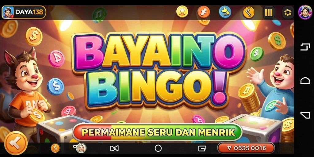 Tampilan screenshot utama dari gameplay seru Bingo di DAYA138.