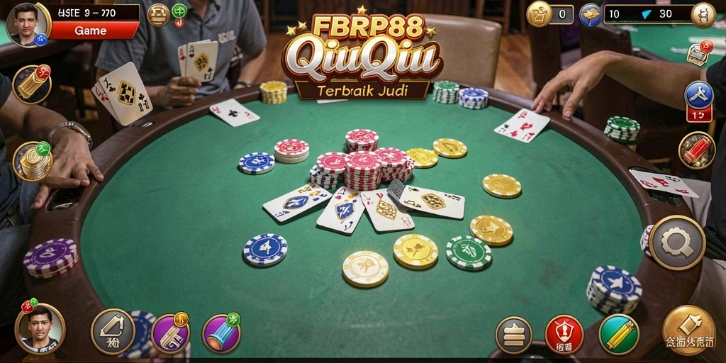 Screenshot gameplay QiuQiu FBRP88 yang menarik.