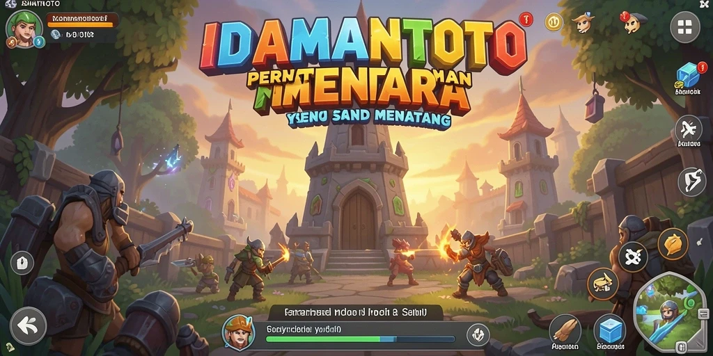 Tampilan gameplay seru dalam IDAMANTOTO yang penuh strategi.