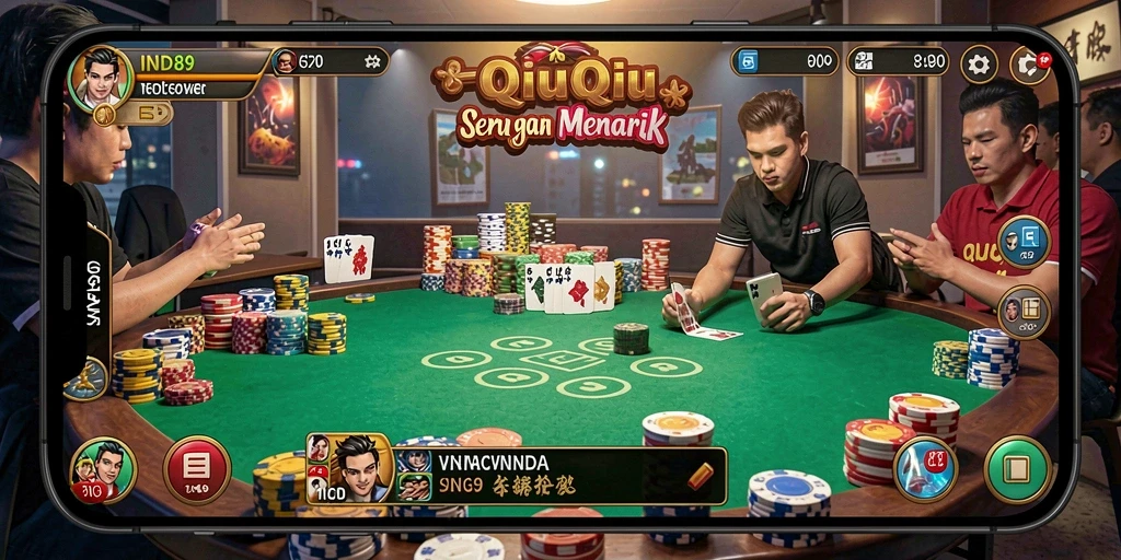 Gameplay seru QiuQiu di IND89 dengan tampilan menarik.