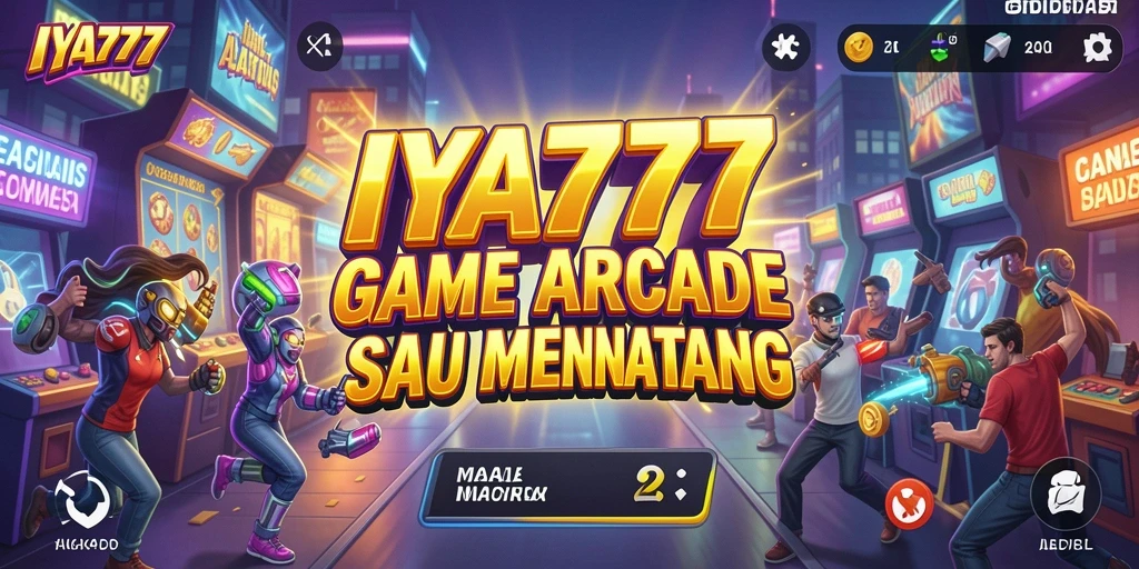 Tangkapan layar IYA777 menampilkan aksi seru dalam gameplay Arcade.
