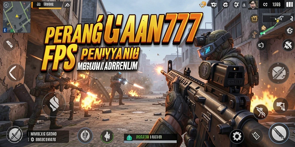 Tampilan mendebarkan dari pertempuran dalam JURAGAN77.
