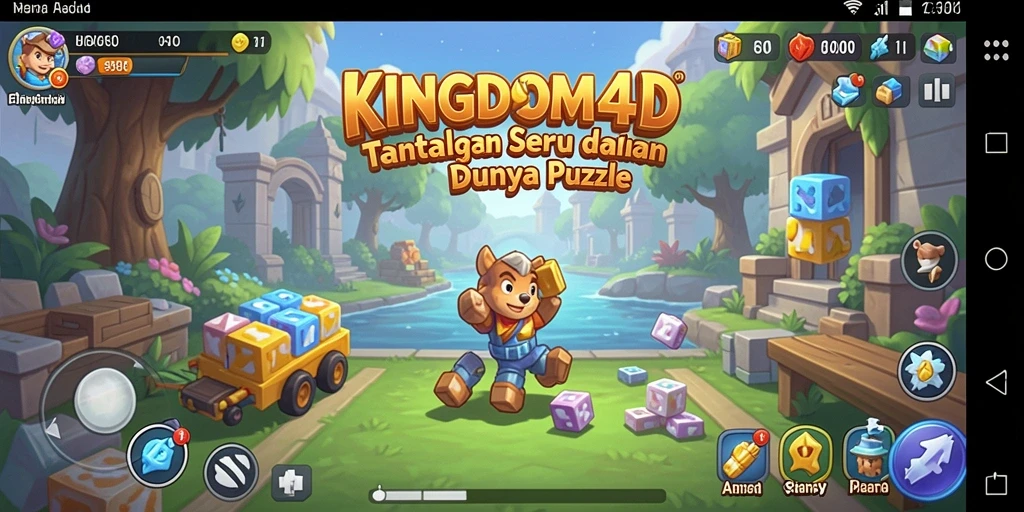 Tampilan gameplay KINGDOM4D yang menarik dan penuh tantangan.
