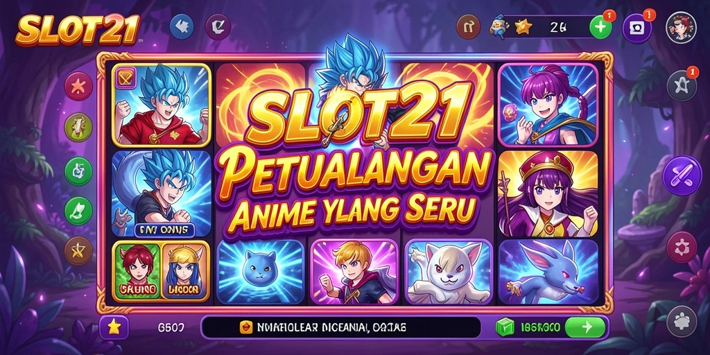 Tampilan menawan dengan karakter anime ikonik dalam gameplay.