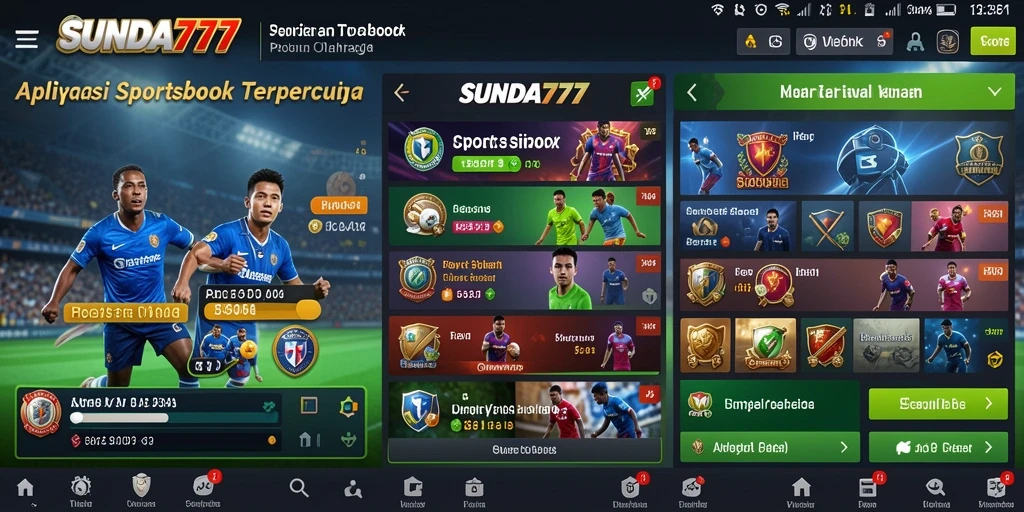 Tangkapan layar SUNDA777 menampilkan pengalaman taruhan olahraga yang seru.