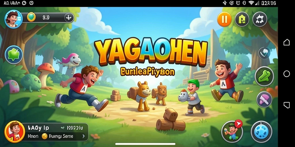 Tangkapan layar gameplay YAGAOHEN dengan tantangan puzzle yang menarik.
